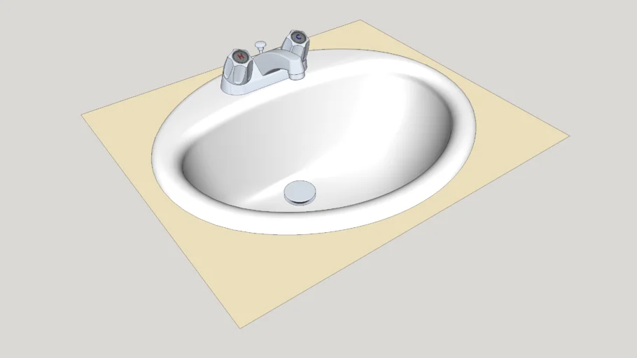 Oval Sink