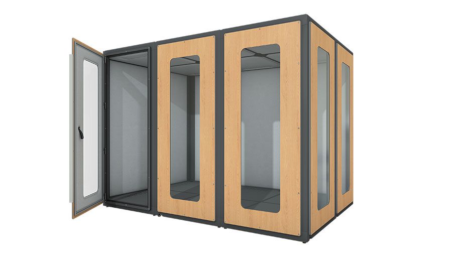 VicBooth Office 2×3 m Meeting Booth / The private space for speech intelligibility