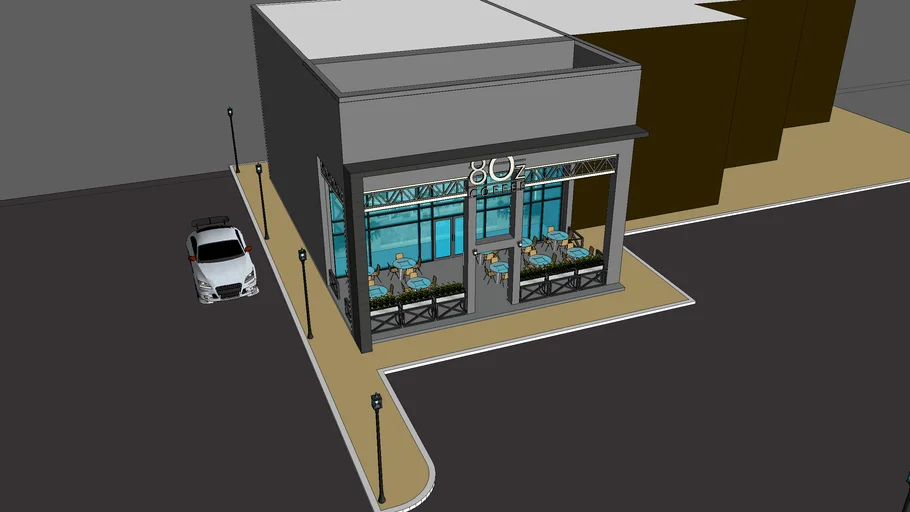 CAFE HOUSE FACADE