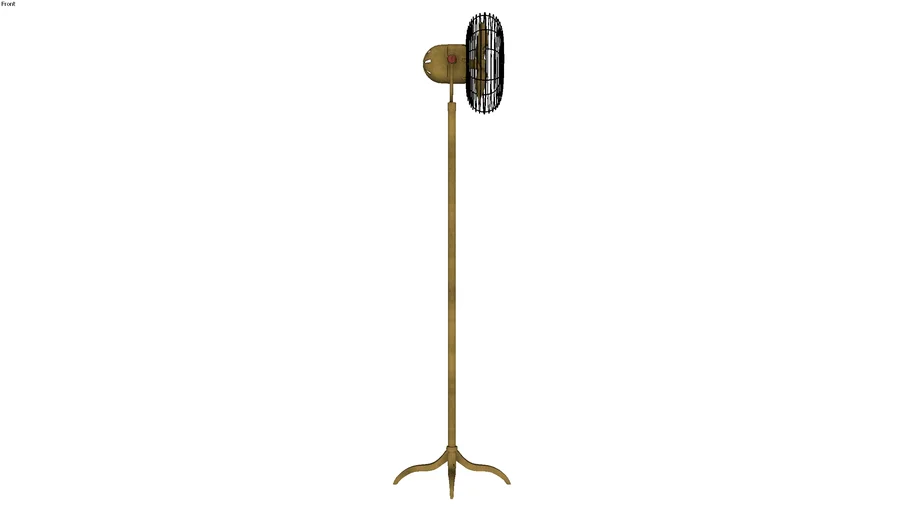 ventilador de coluna preto fosco