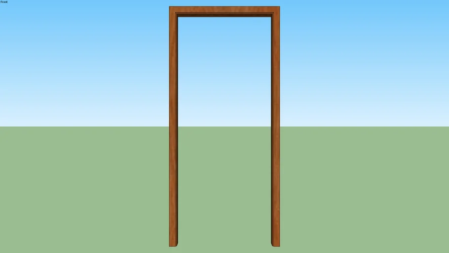 Kusen Pintu Profile Sudut