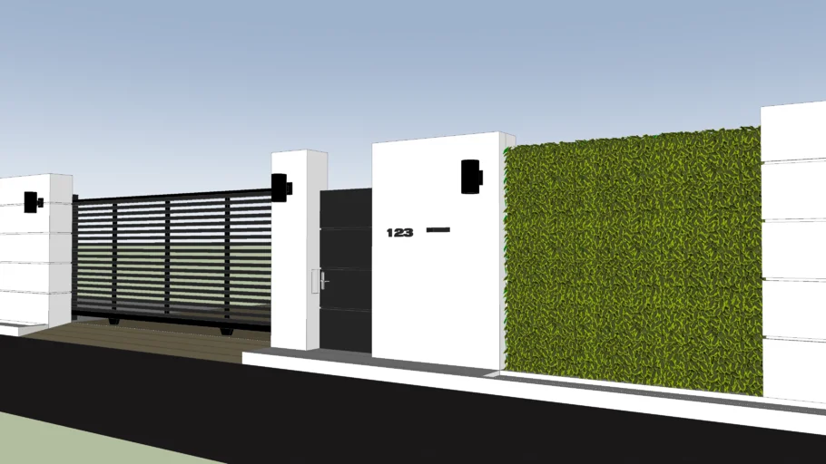 modern gate