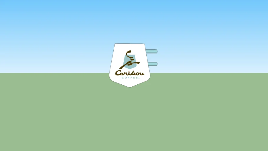 Caribou Coffee Sign