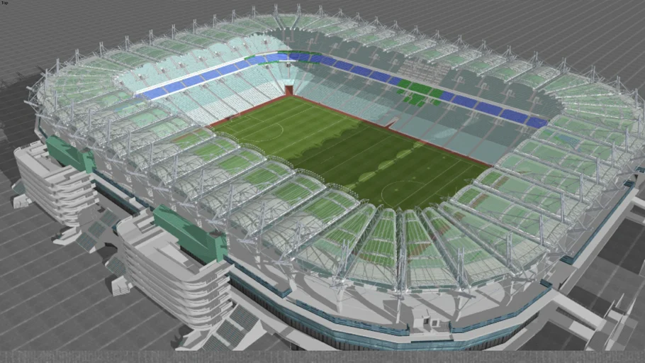 CROKE PARK  stadium  . 94 055   totally close