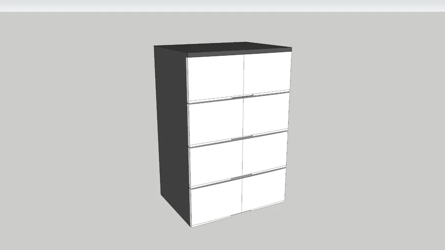 Megabox MG 170-4 Layers Modish Collection Drawer