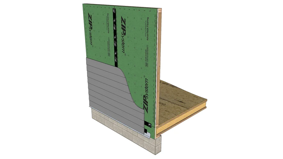 Lapped Siding Over ZIP System R-Sheathing