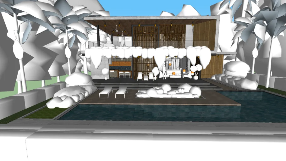 House Cover Evermotion by GolffyArch enscape render