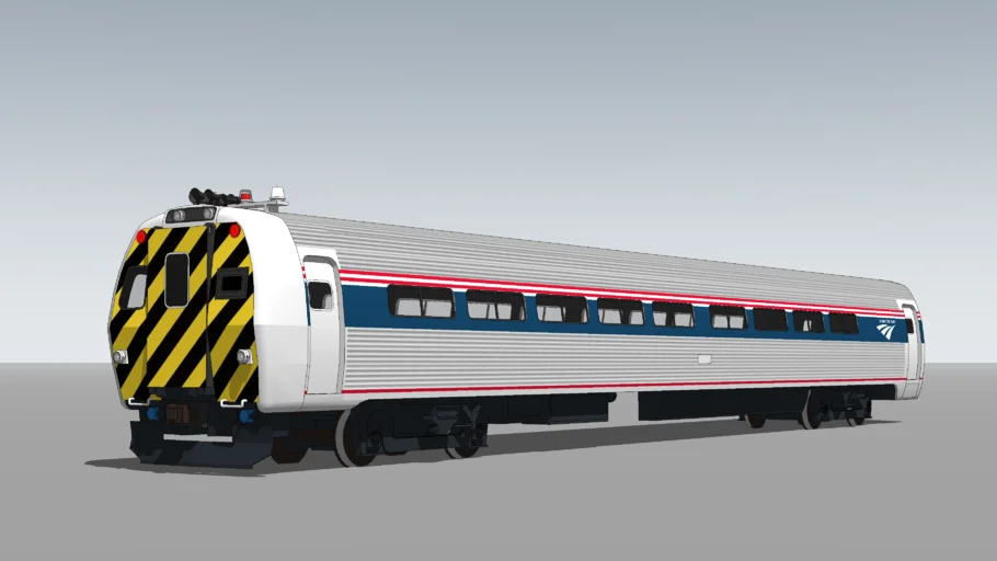 Budd Metroliner Cab Car Conversion - Amtrak
