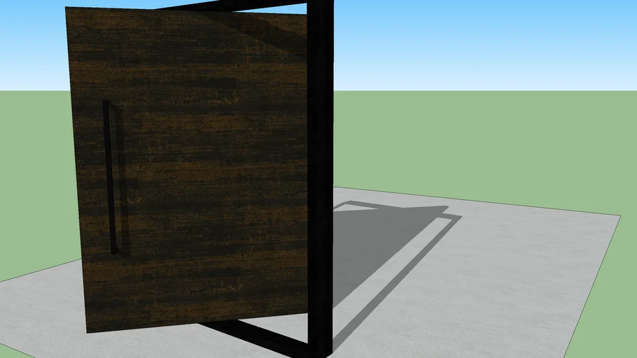 spinning main front door modern door