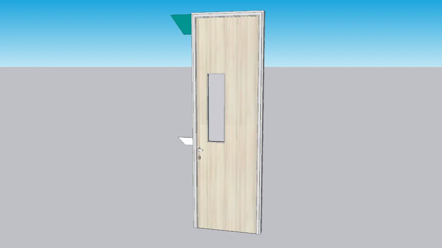 Porta reunião com Visor e comunicação Visual