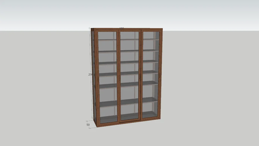 Lemari Display Kaca