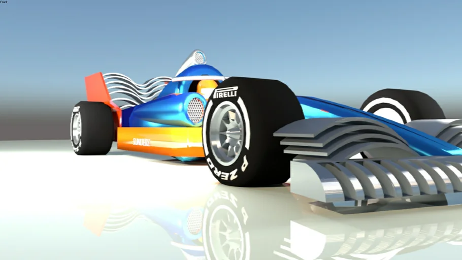 FORMULA ONE CAR RACING CAR