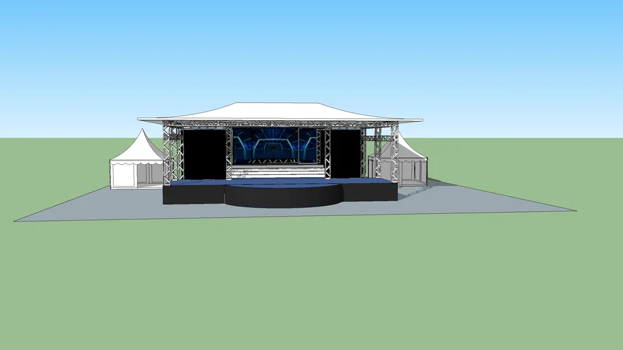 Panggung & LED Screen