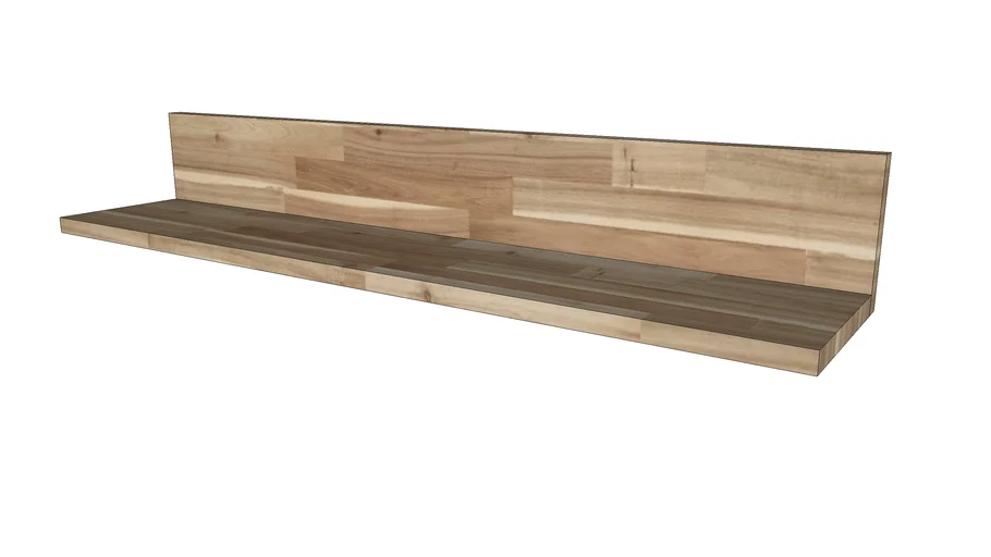 wall shelf IKEA SKOGSTA 120