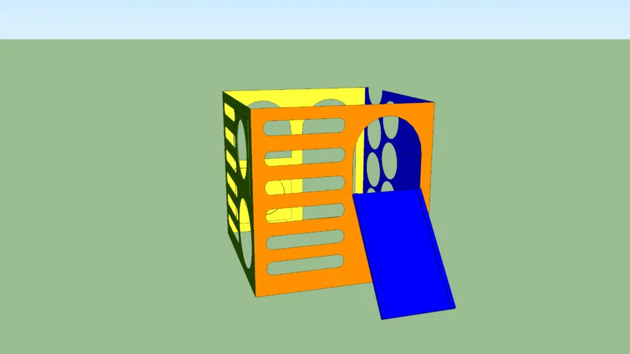 outdoor play cube