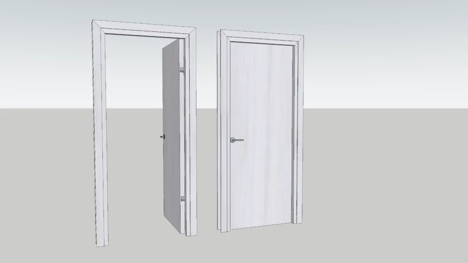 Puerta abatible