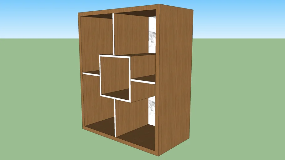 rak buku | 3D Warehouse