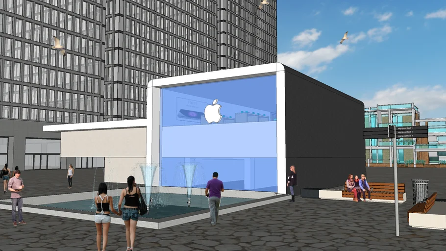 Apple store Design | 3D Warehouse