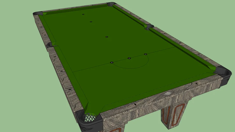 Brunswick Contender Pool Table
