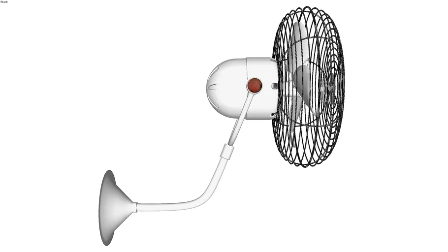ventilador de paredecromado 2