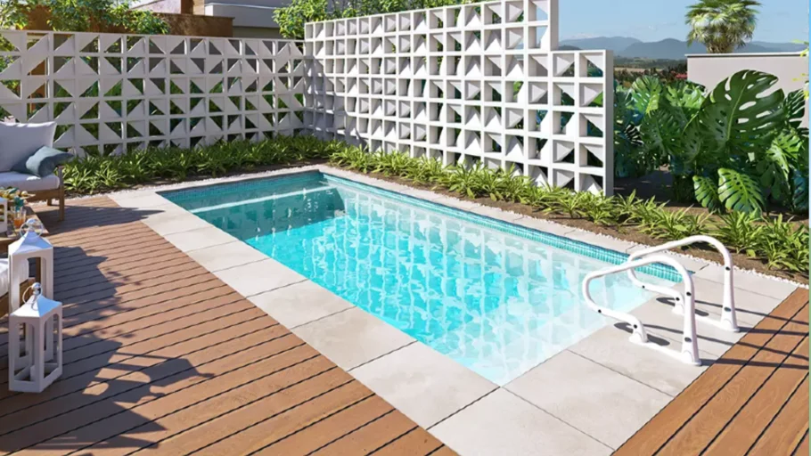 Piscina Tobago 6.0 x 3.0 - Semi Pastilhada