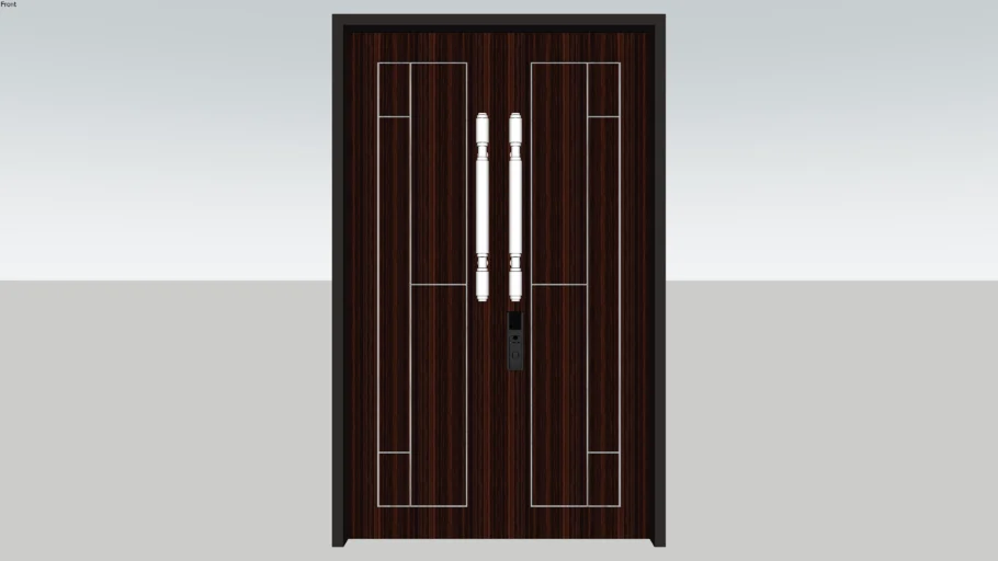 Pintu Minimalis 2 Daun