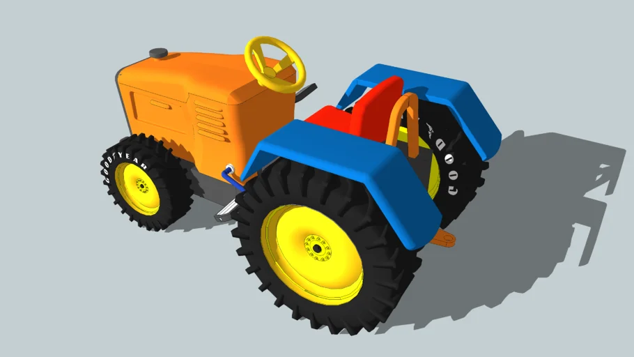 Pedal tractor