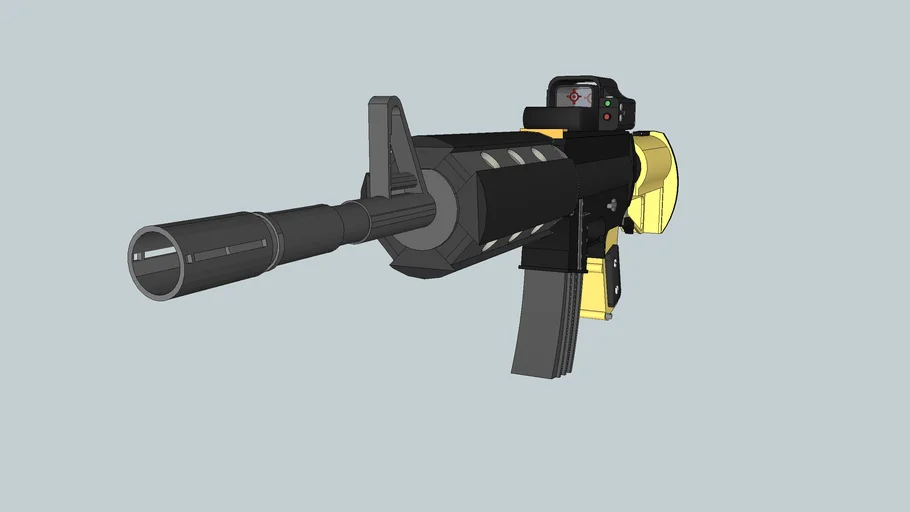 M4 carbine with eotech sight