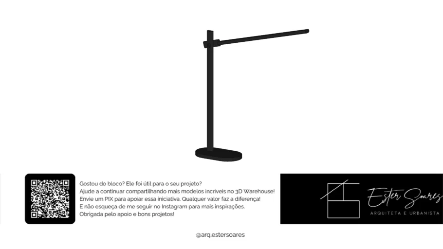 Luminária De Mesa Led