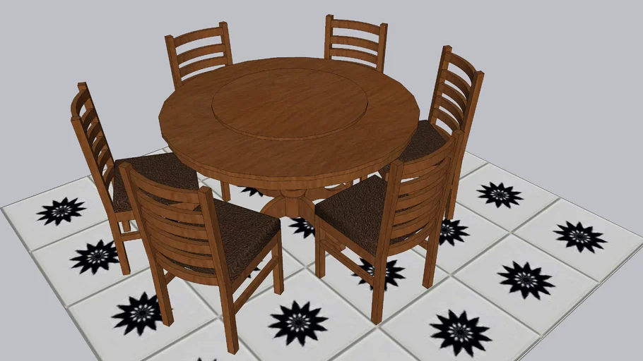 Round Dining Table