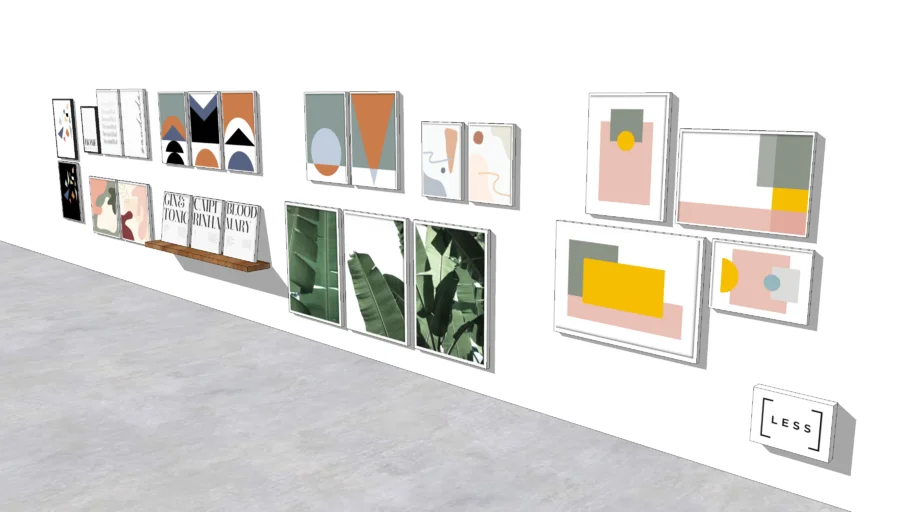 Quadros II | LESS Design