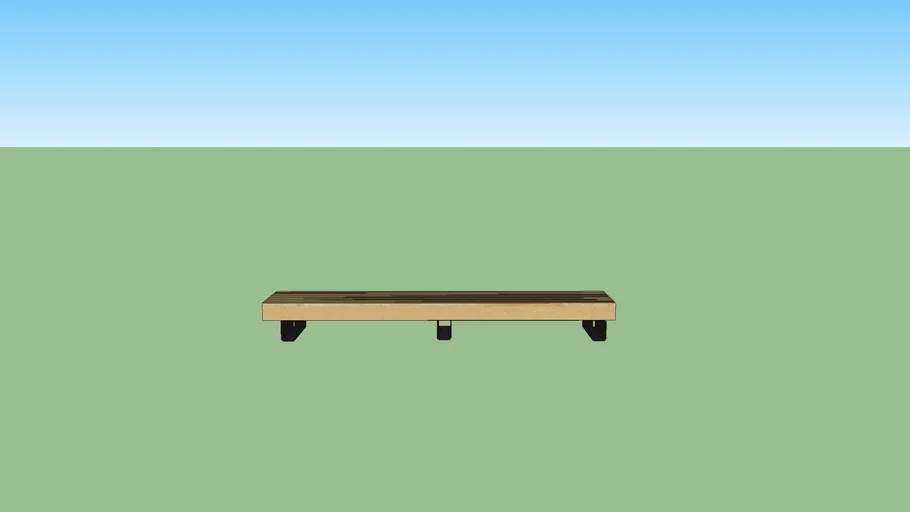wood bench