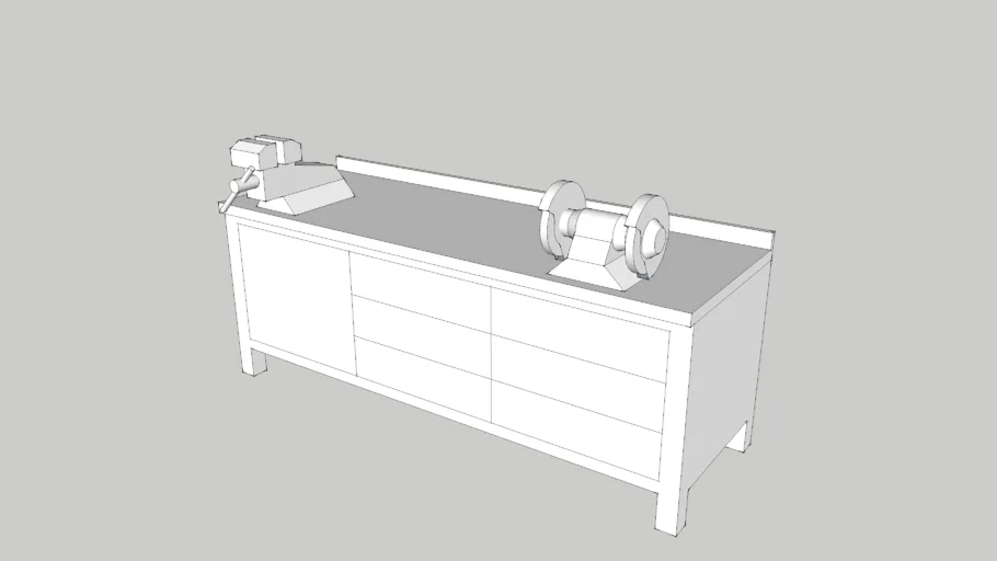 Workbench  (low poly)