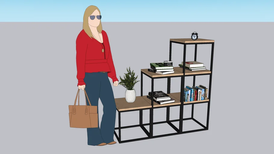 MUEBLE TIPO INDUSTRIAL