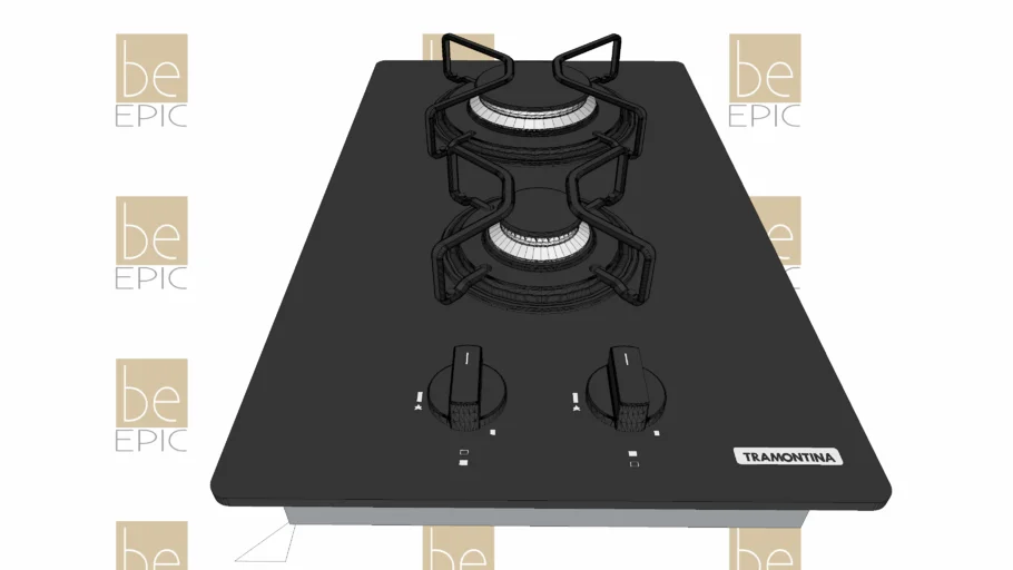 Cooktop Tramontina a Gás Dominó 2GG 30 (94702/201)