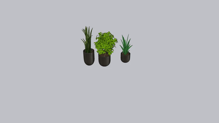 Seminyak Black Planter