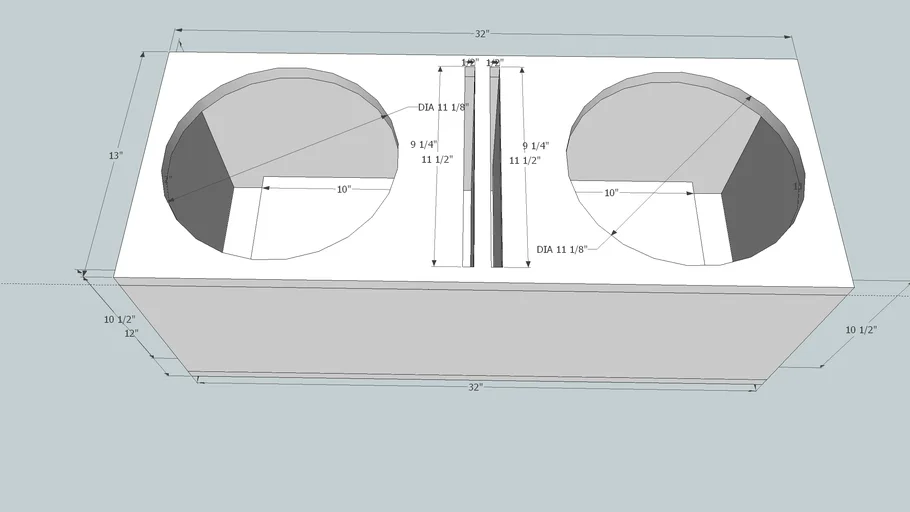 Dual Kicker CVR 12 1cf per