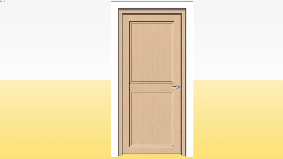 Panel Door D3 900 x 2100 Jamb 5