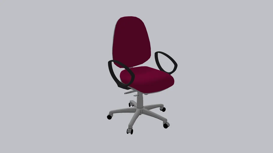 silla, de escritorio, silla de oficina