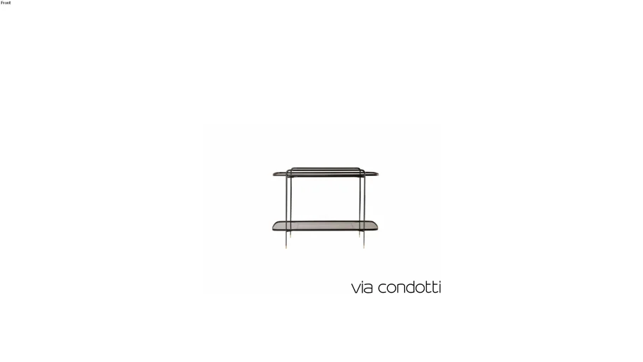 Aparador Pitt Vidro - Jader Almeida | Sollos