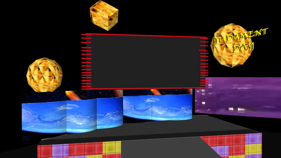 wwe judgement day 2008 stage