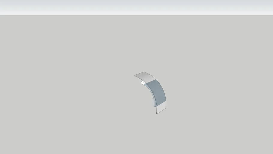 Curved Barge Flashing