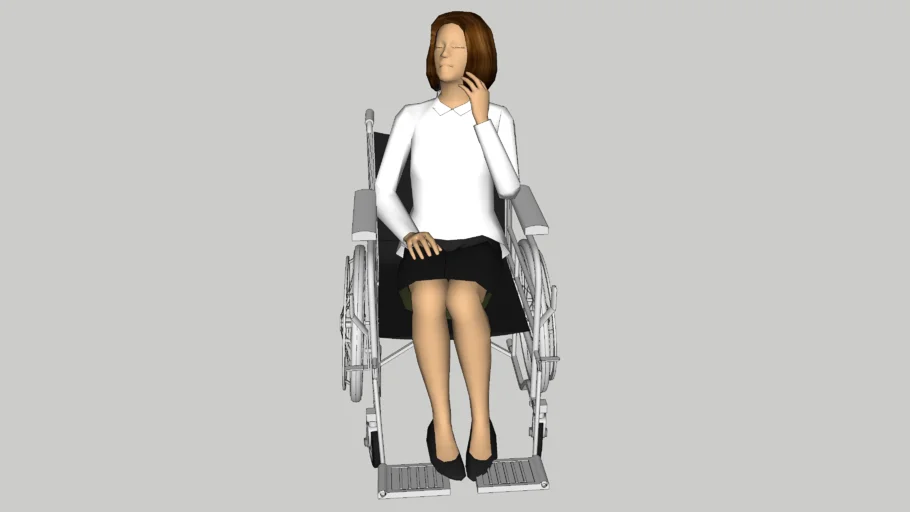 Woman in Wheelchair