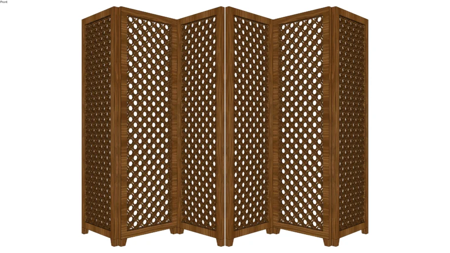 Folding partition