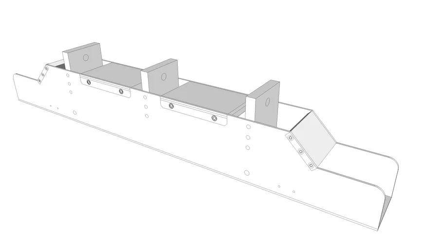 GoVision Lighthouse 8mm Double Header Rigging Beam | 3D Warehouse