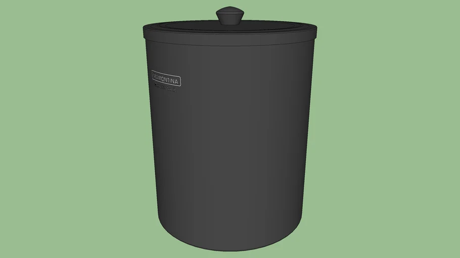 Lixeira Útil Black 5 L - Tramontina