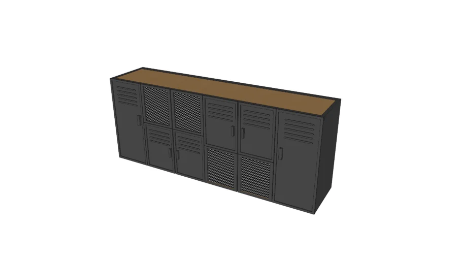 Industrial sideboard