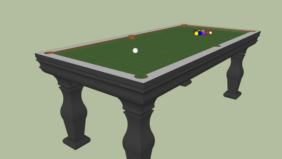 Pool Table | 3D Warehouse