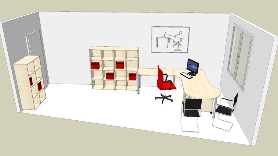 Study room | 3D Warehouse