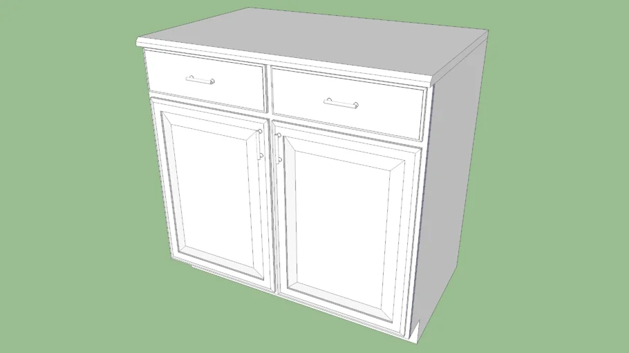 3' standard counter section